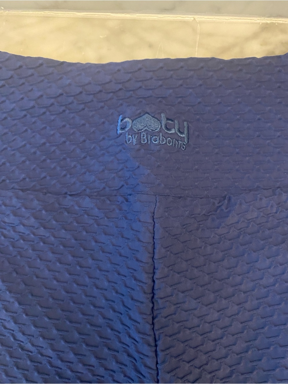 Booty by Brabants Navy Textured Leggings
